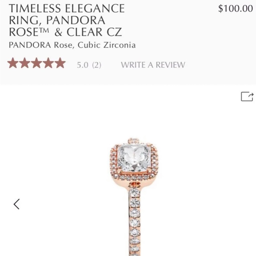 PANDORA TIMELESS ELEGANCE RING - Picture 3 of 7